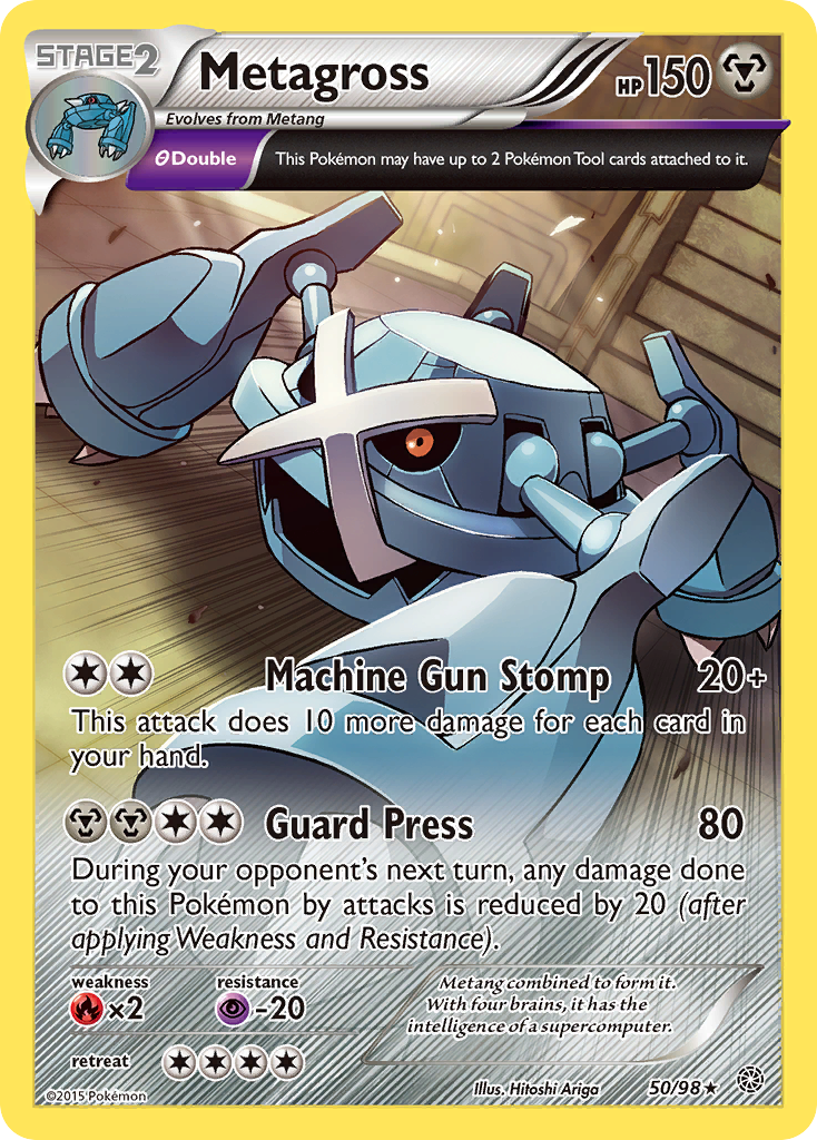 Metagross (50) - Ancient Origins 50 - Lightly Played