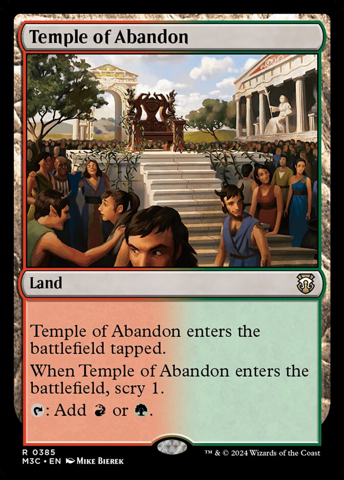 Temple of Abandon - M3C 385