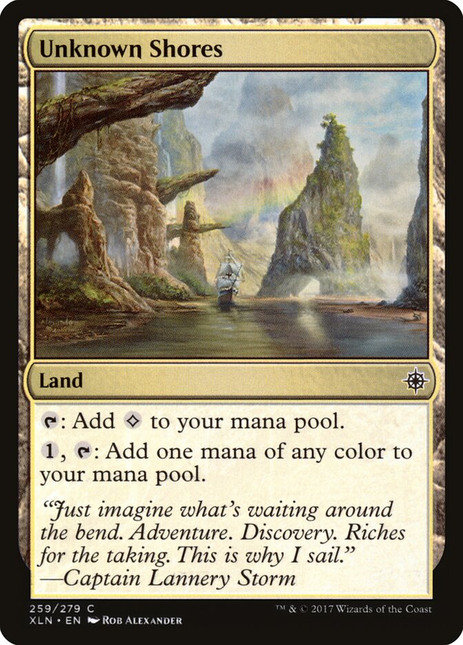 Unknown Shores - Ixalan 259