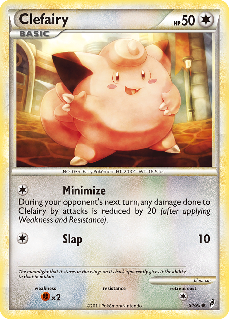 Clefairy - Call of Legends 54 - Lightly Played