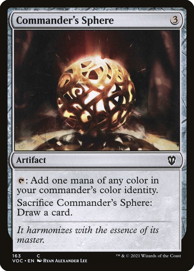 Commander's Sphere - Crimson Vow Commander 163