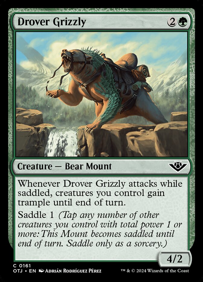 Drover Grizzly - Outlaws of Thunder Junction 161