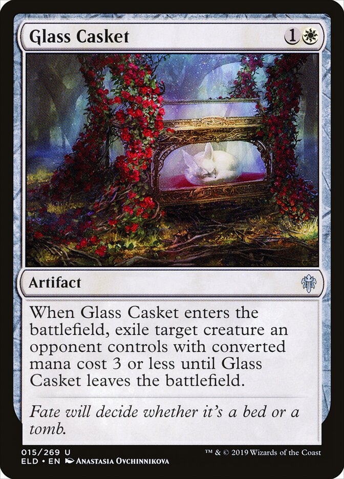 Glass Casket - Throne of Eldraine 15 (Foil)