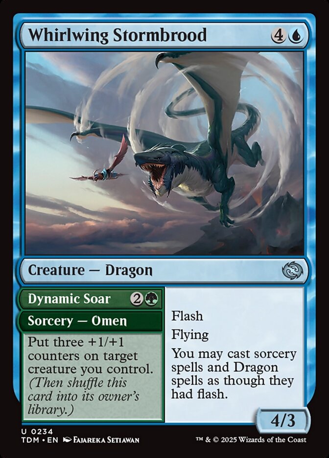 Whirlwing Stormbrood - Tarkir: Dragonstorm 234