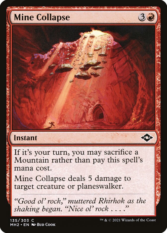 Mine Collapse - MH2 135 (Foil)
