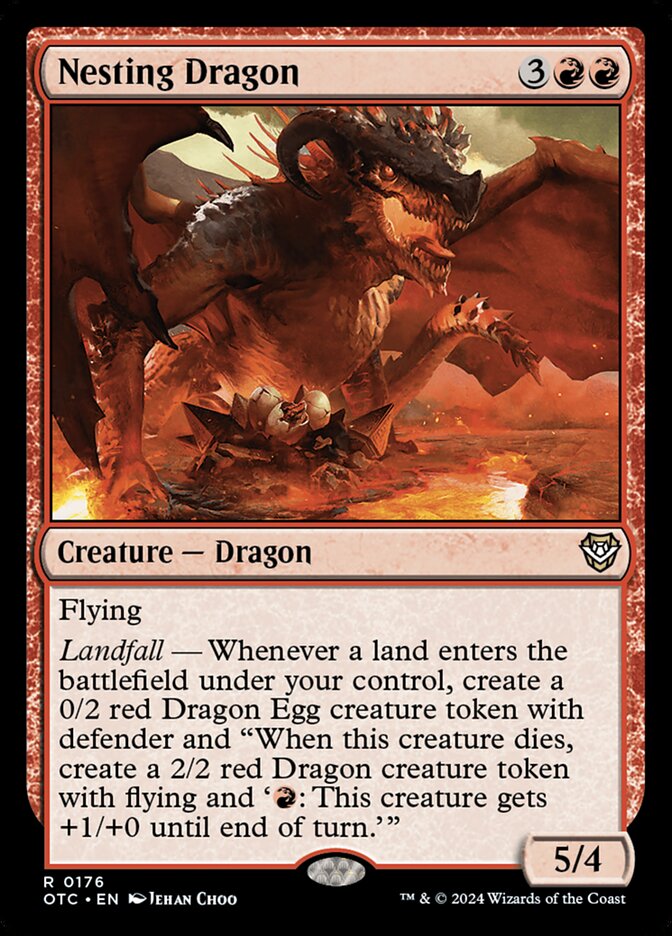 Nesting Dragon - OTC 176