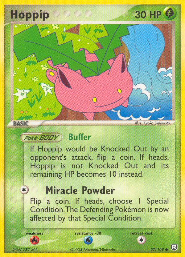 Hoppip - EX Team Rocket Returns 57 (Foil) - Near Mint