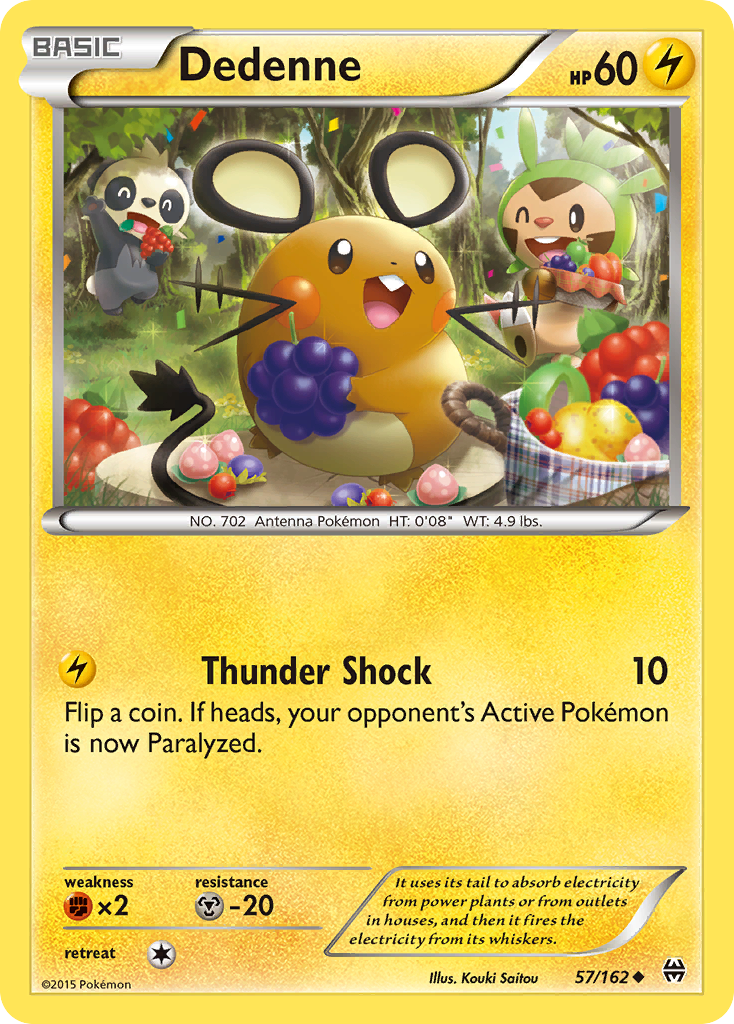 Dedenne - BREAKthrough 57 - Near Mint