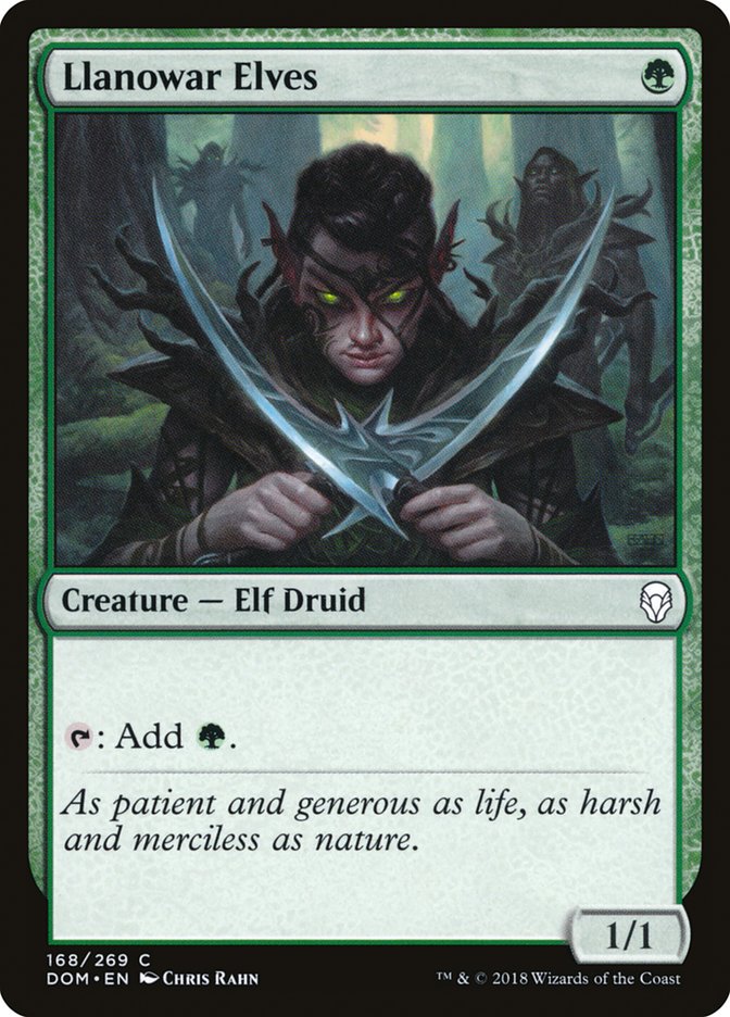 Llanowar Elves - DOM 168
