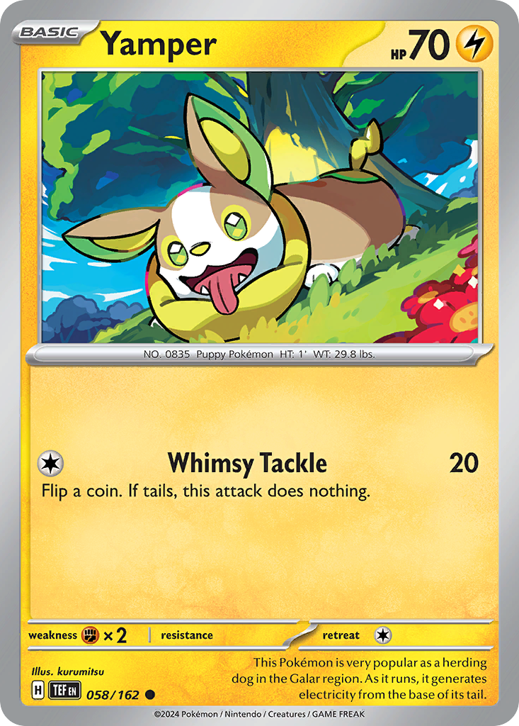 Yamper - Temporal Forces 058/162 - Near Mint
