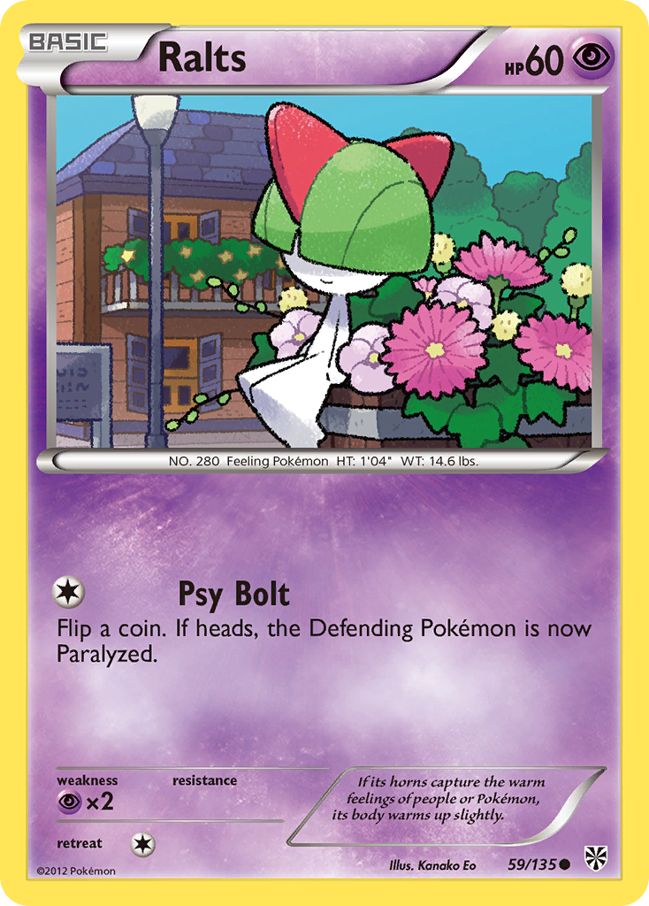 Ralts - Plasma Storm 59 - Near Mint