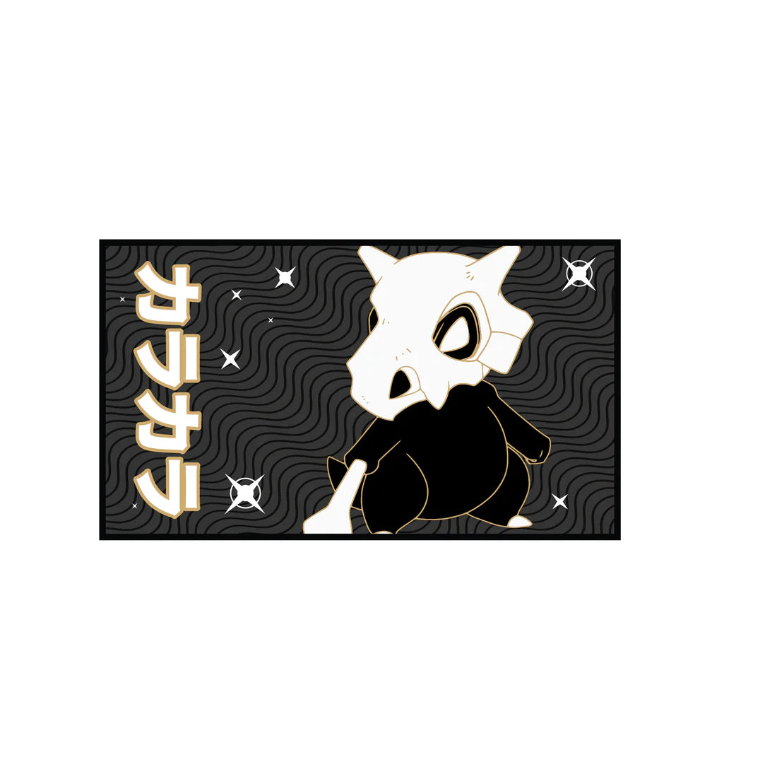 Cubone - Rectangle Iron-on Patch