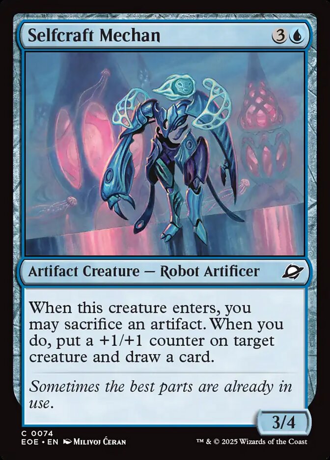 Selfcraft Mechan - Edge of Eternities 74 (Foil)