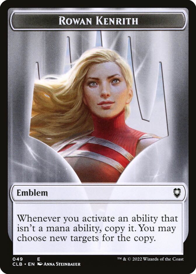 Rowan Kenrith Emblem - Battle for Baldur's Gate Tokens 49