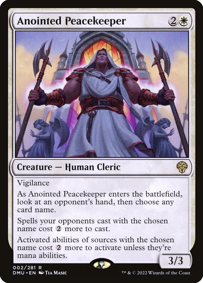 Anointed Peacekeeper - DMU 2 (Foil)