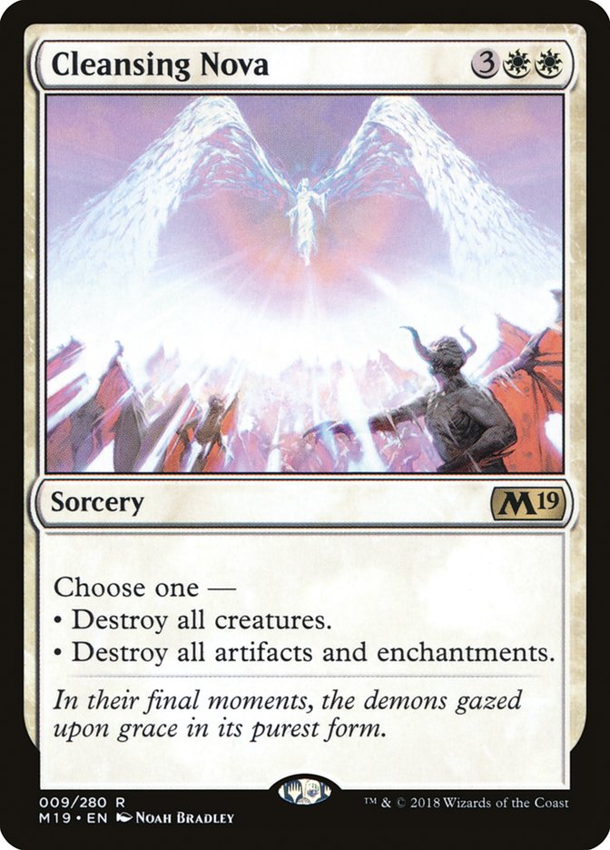 Cleansing Nova - Core Set 2019 9 (Foil)
