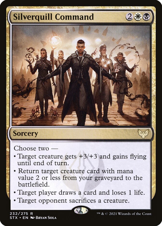 Silverquill Command - Strixhaven: School of Mages 232