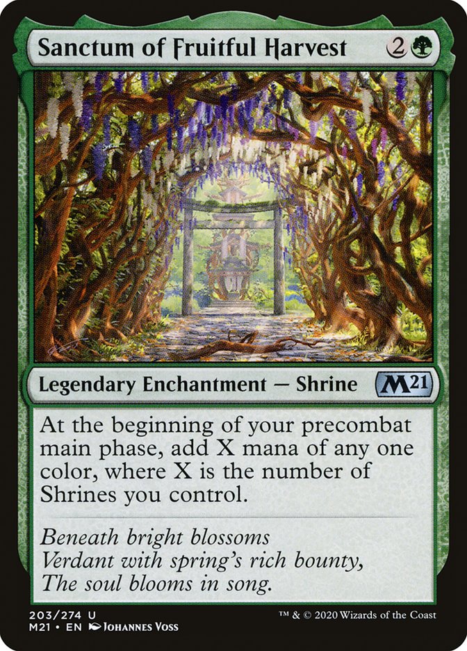 Sanctum of Fruitful Harvest - Core Set 2021 203