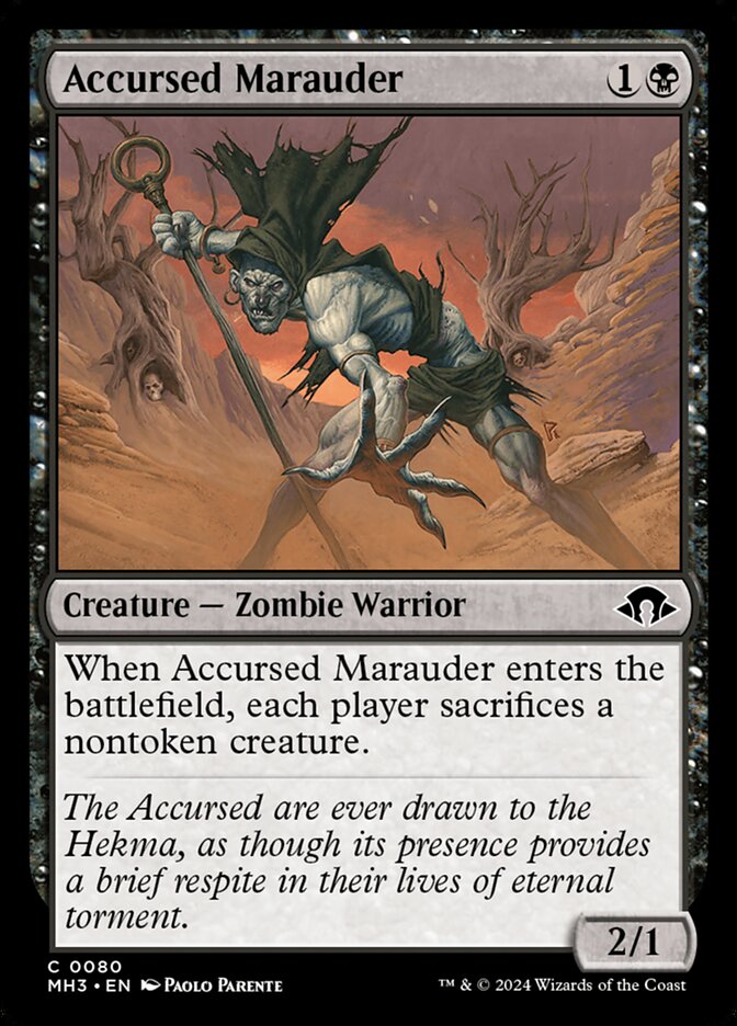 Accursed Marauder - MH3 80