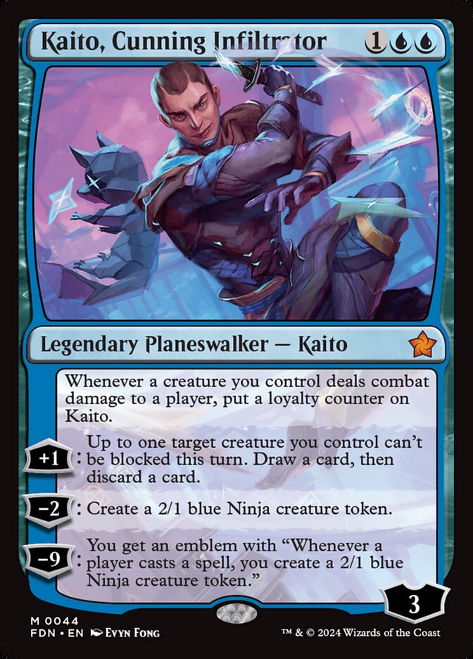 Kaito, Cunning Infiltrator - FDN 44