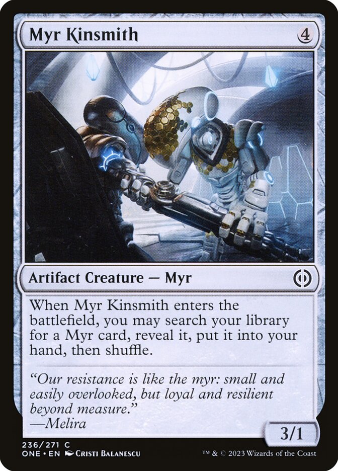 Myr Kinsmith - Phyrexia: All Will Be One 236 (Foil)