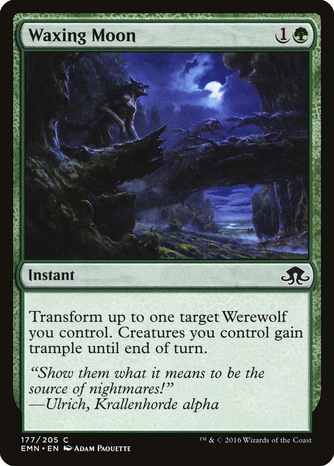 Waxing Moon - Eldritch Moon 177