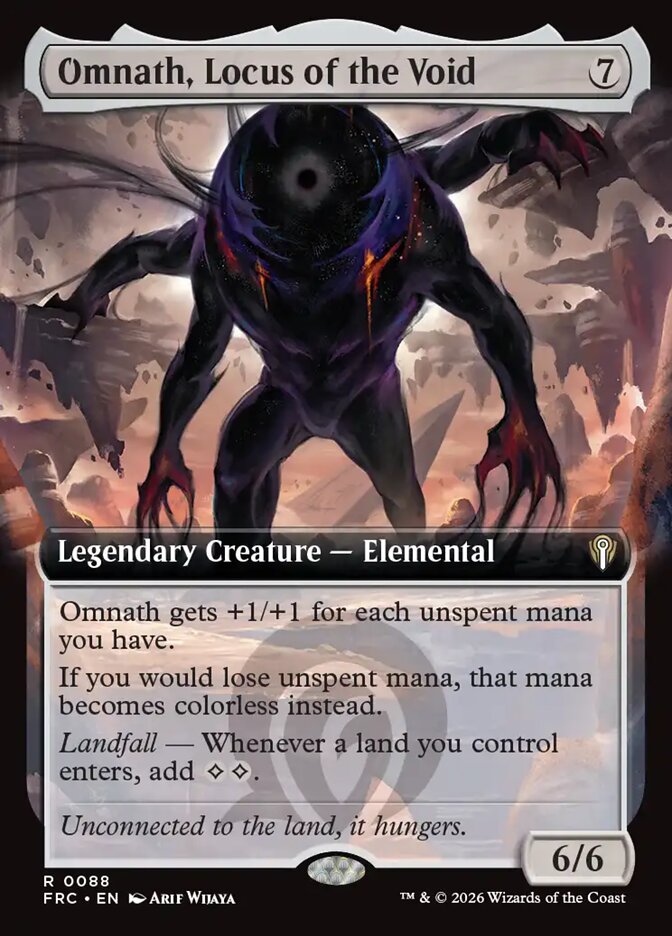 Omnath, Locus of the Void - Reality Fracture Commander 88