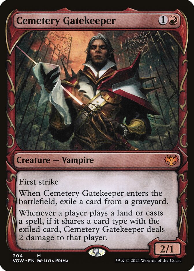 Cemetery Gatekeeper - VOW 304