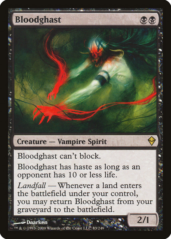 Bloodghast - Zendikar 83 (Foil)