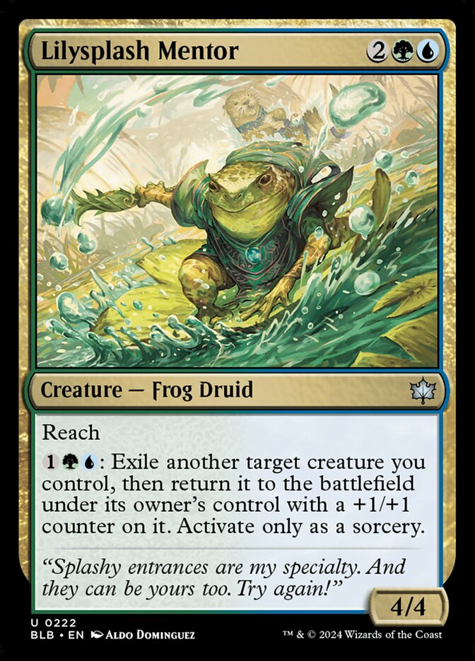 Lilysplash Mentor - BLB 222