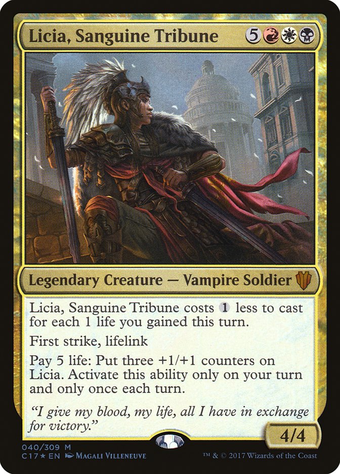 Licia, Sanguine Tribune - C17 40 (Foil)