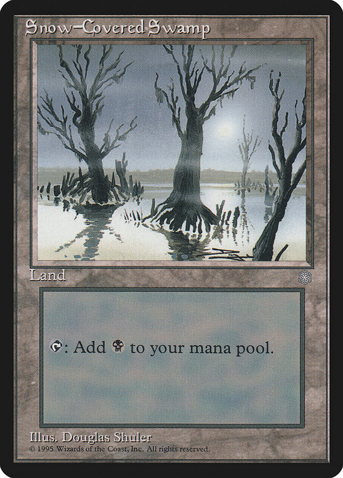 Snow-Covered Swamp - Ice Age 372