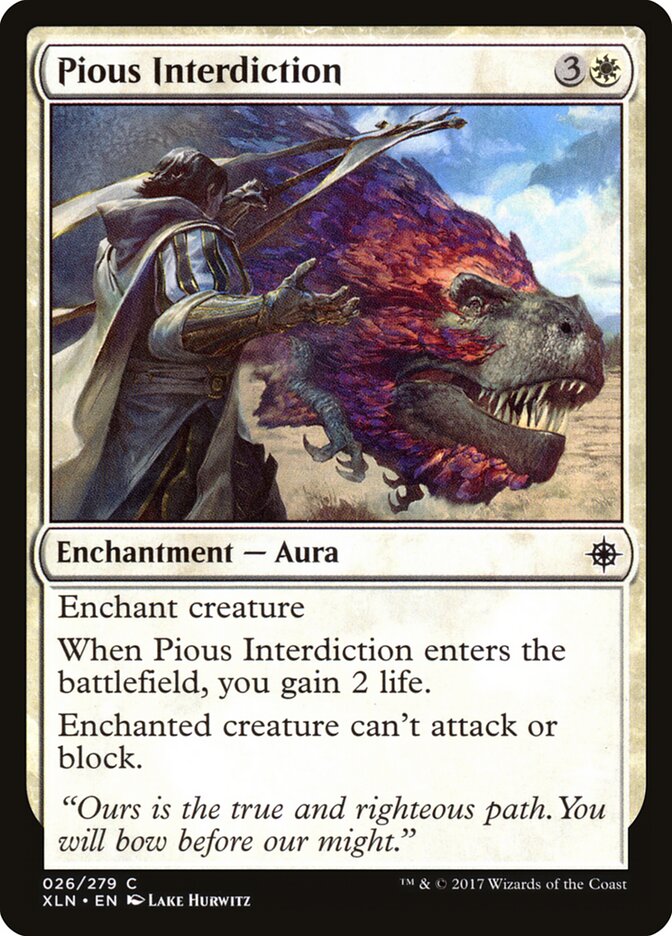 Pious Interdiction - Ixalan 26