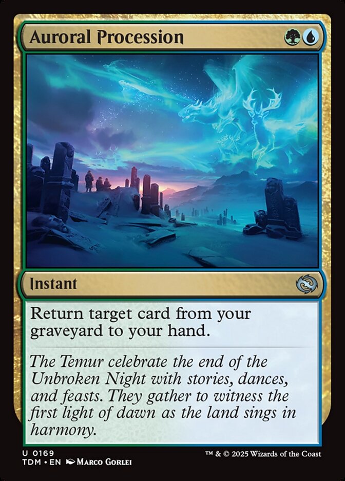 Auroral Procession - TDM 169