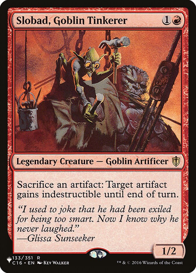 Slobad, Goblin Tinkerer - PLST C16-133