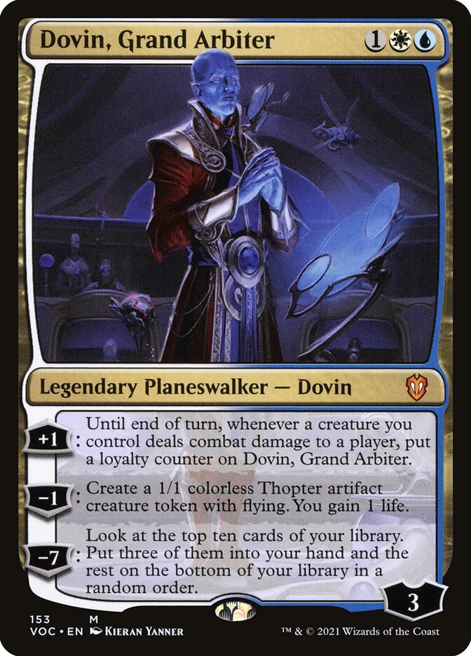 Dovin, Grand Arbiter - VOC 153