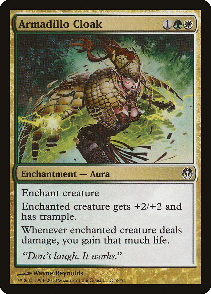 Armadillo Cloak - Duel Decks: Phyrexia vs. the Coalition 58