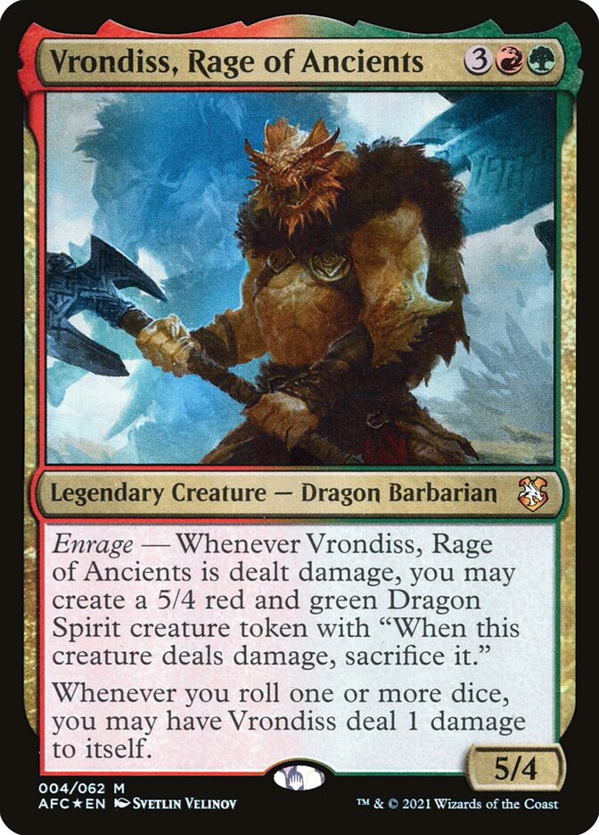 Vrondiss, Rage of Ancients - AFC 4 (Foil)