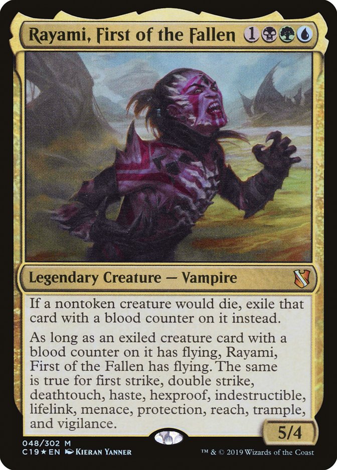 Rayami, First of the Fallen - Commander 2019 48 (Foil)
