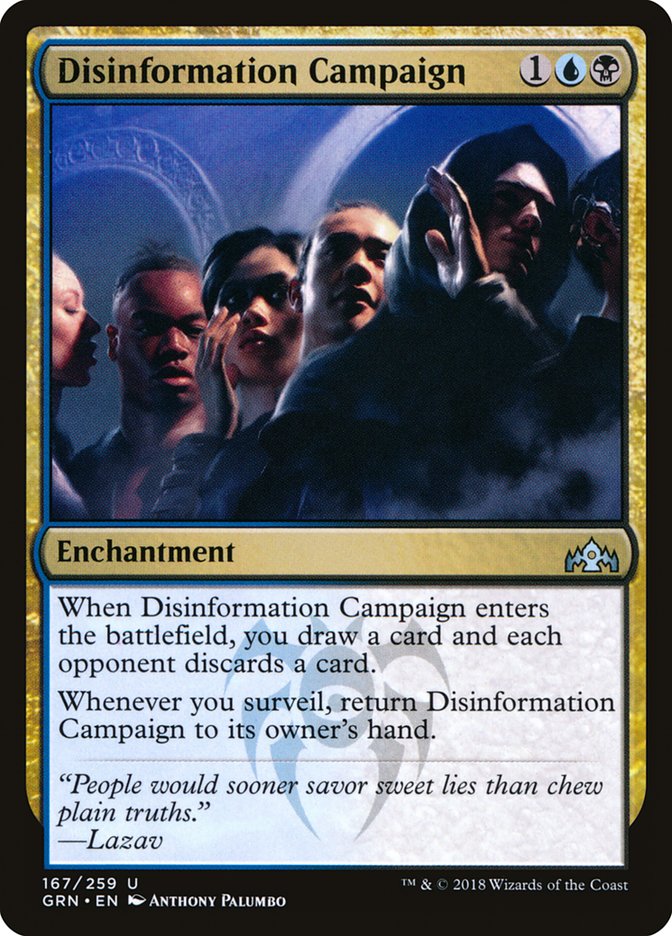 Disinformation Campaign - Guilds of Ravnica 167