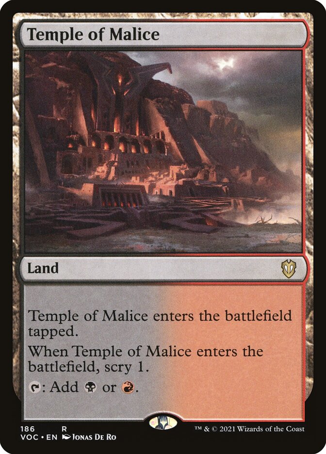 Temple of Malice - VOC 186