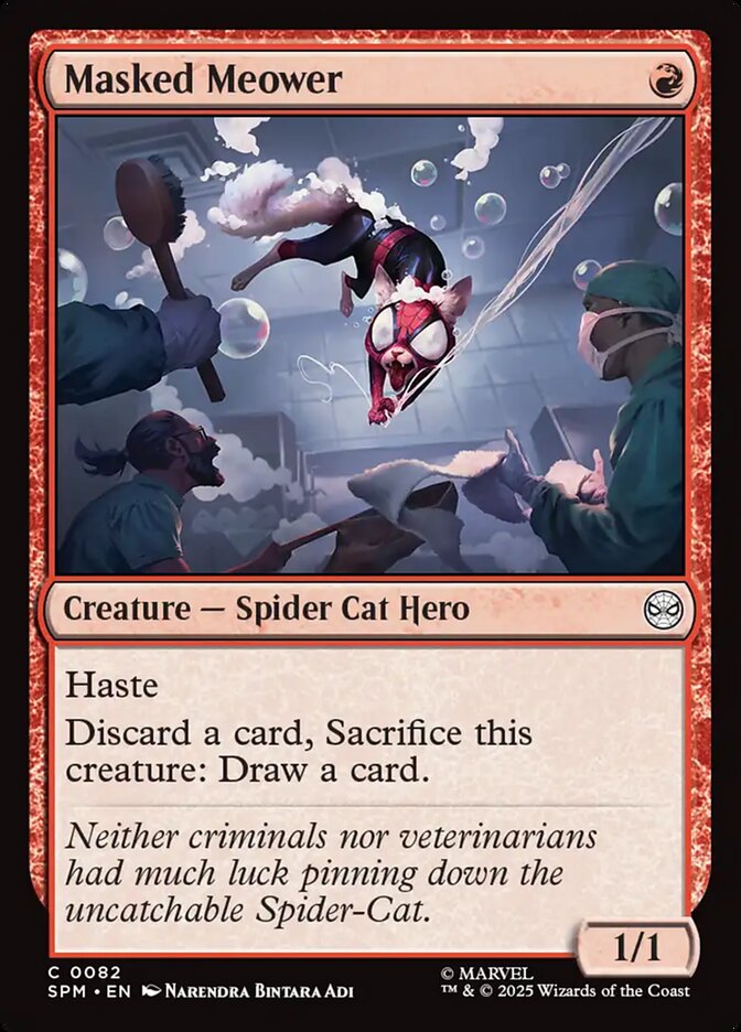Masked Meower - Marvel's Spider-Man 82