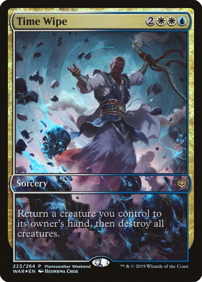 Time Wipe - War of the Spark Promos 223 (Foil)