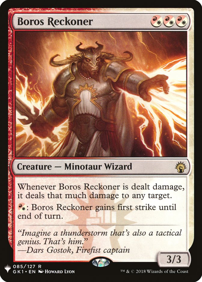 Boros Reckoner - The List GK1-85