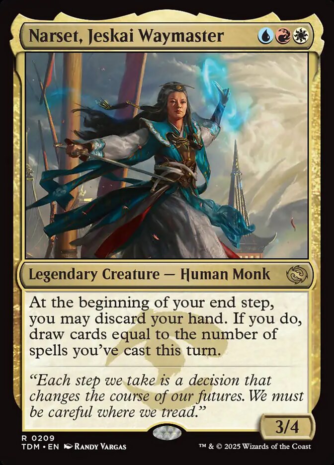 Narset, Jeskai Waymaster - TDM 209