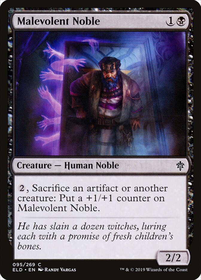 Malevolent Noble - Throne of Eldraine 95