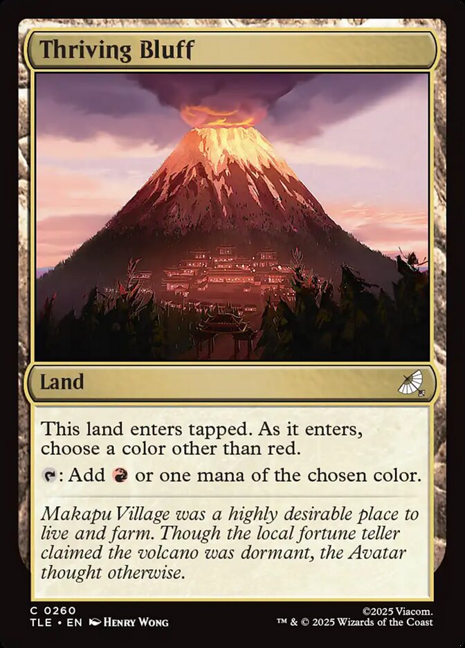 Thriving Bluff - TLE 260