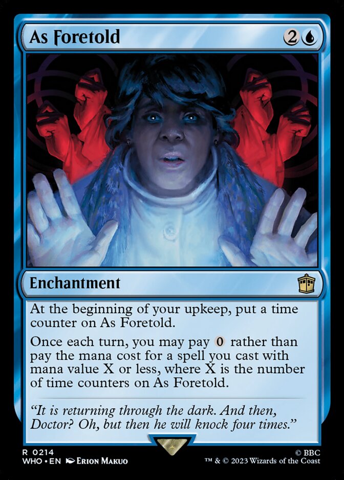 As Foretold - WHO 214