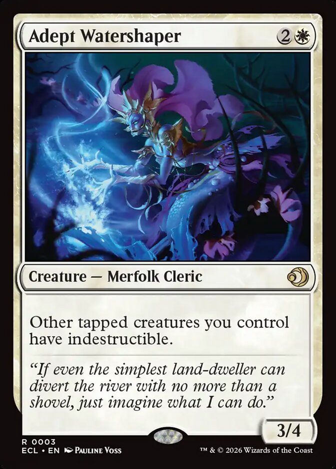 Adept Watershaper - Lorwyn Eclipsed 3