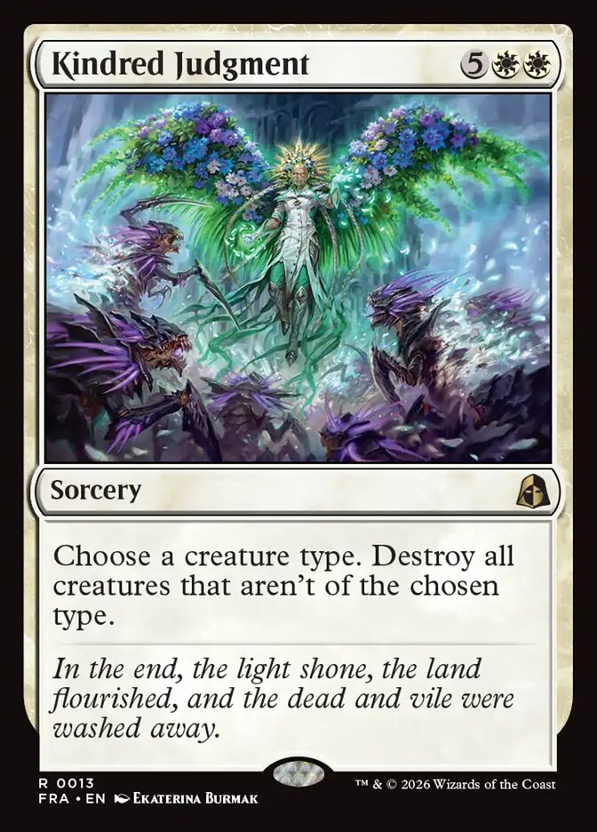 Kindred Judgment - Reality Fracture 13 (Foil)
